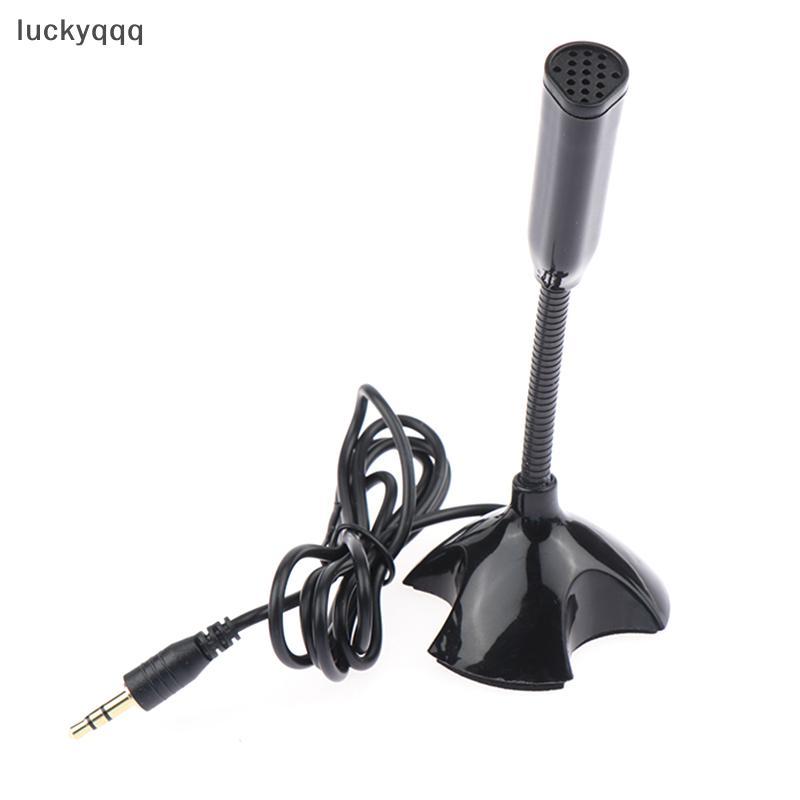 Luckyqqq 3.5 มม.แล็ปท็อปไมโครโฟน USB Desktop Stand Mic พร้อมสําหรับสตูดิโอคําพูดร้องเพลงสําหรับเล่นเกมสตรีมมิ่งได้ดี ราคา ถูกที่สุด ดีลบีเคเค แกลเลอรีภาพที่ 6