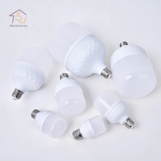 🔥รุ่นใหม่2026🔥 หลอดไฟ LED +ลวด 5m หลอดไฟขั้วเกลียว 220V 125W หลอดไฟประหยัด LED HighBulb แสงสีขาว