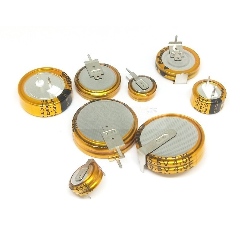1 ชิ้น/ล็อต Ferra Capacitor 5.5V 0.1F/0.22/0.33/0.47/1/1.5/4/5F C/V/H ประเภท Super Capacitor