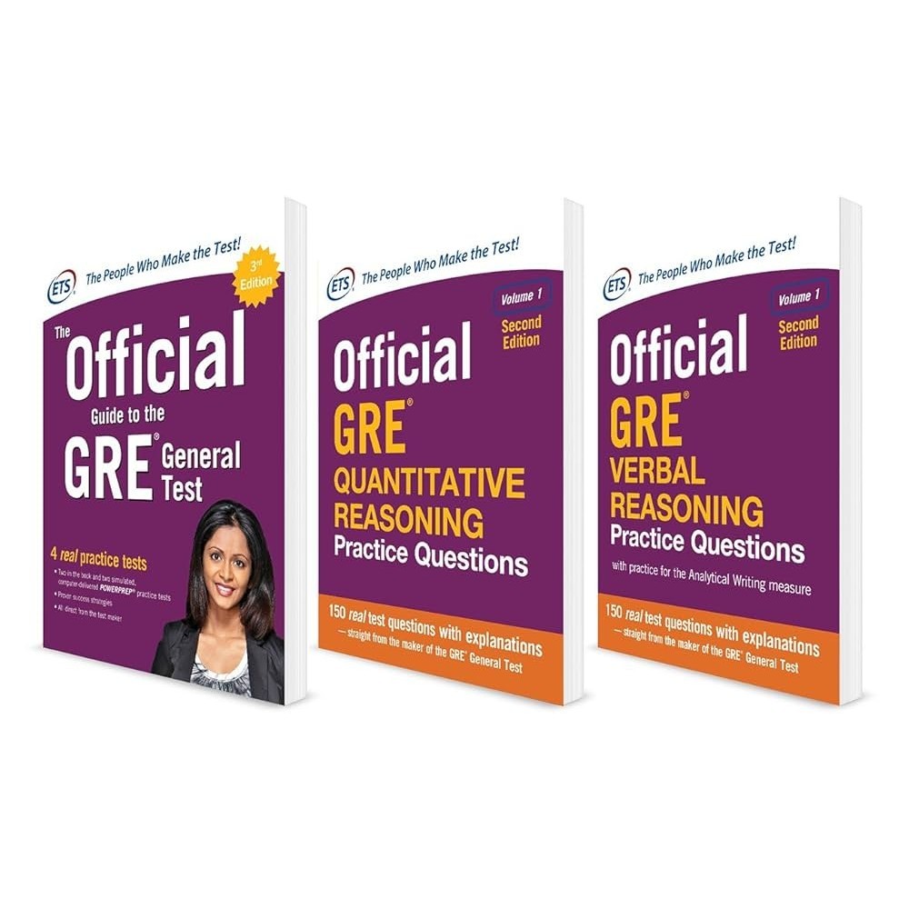 SELL BOOK Official GRE Super Power Pack: ทั่วไป เวอร์บอล และเชิงปริมาณ