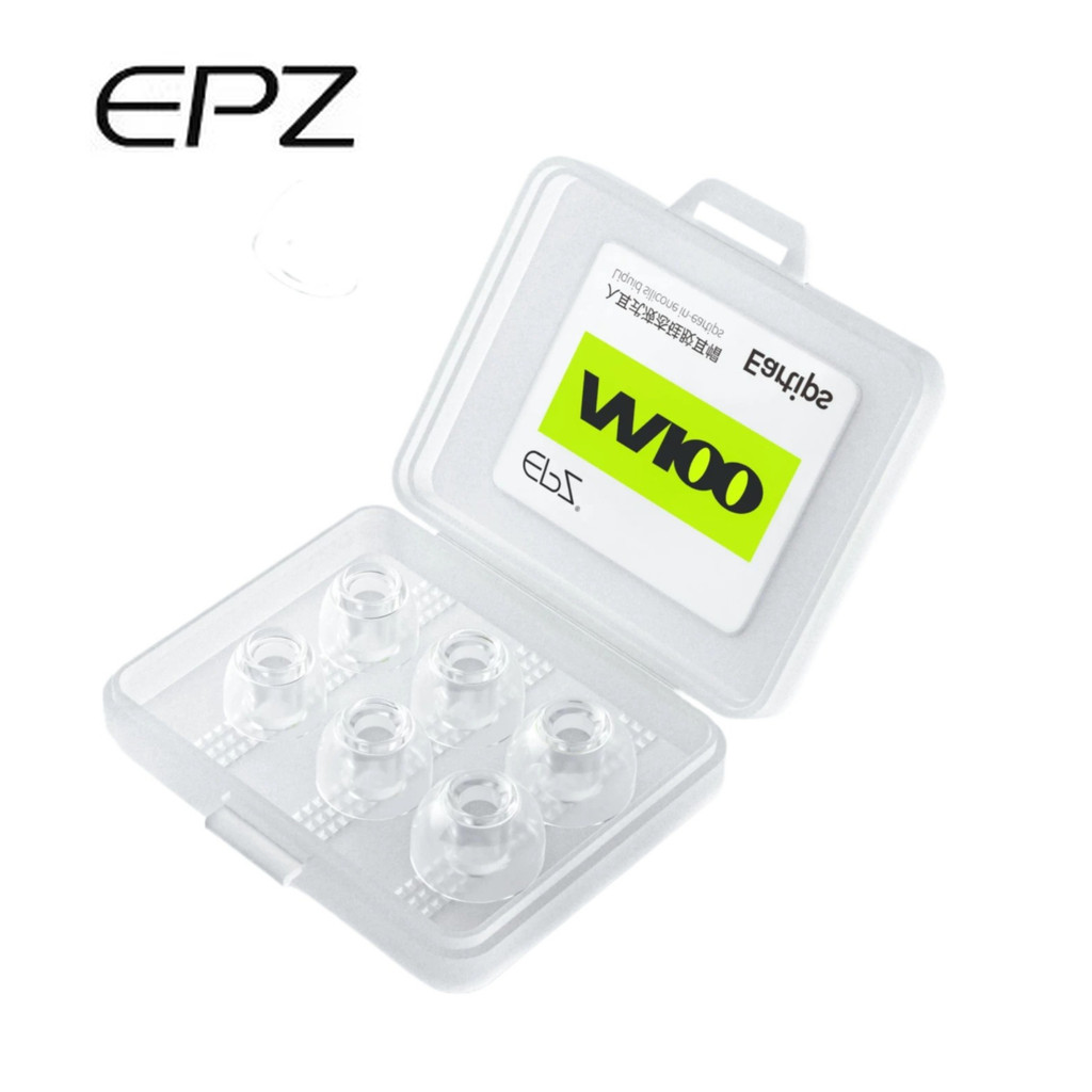 EPZ M100 เคล็ดลับหู S/M/L เสียงไฮไฟซิลิโคนเหลวซิลิโคนสากล Eartips สําหรับหูฟังชนิดใส่ในหูหูฟังบลูทูธ (3 คู่)