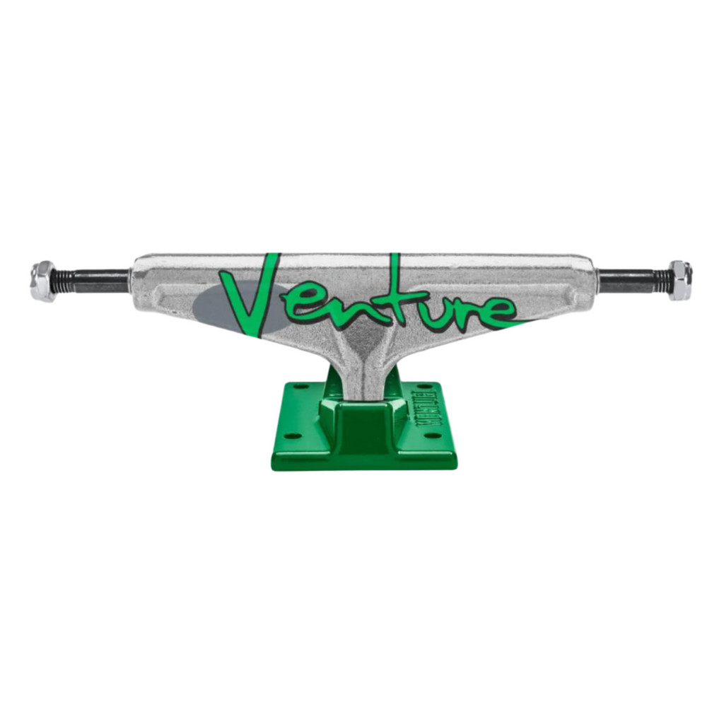 Venture '92 Full Bleed Team Editions Green/Polished Skateboard Truck High 5.6
