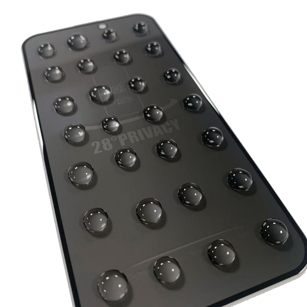 เต็มจอ ฟิล์มกระจกนิรภัย ฟิล์มกันเสือกแอบมอง XIAOMI โทรศัพท์มือถือ Redmi 10 10A 10i 10X 12 13 14 15 C R 4G 5G Power PRIME - รูปที่ 3