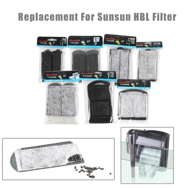 Sunsun ตัวกรองอุปกรณ์เสริมถ่านกัมมันต์สําหรับ Hbl301 402 403 501 701 Aquarium ถังตกปลา Filtro อุปกรณ