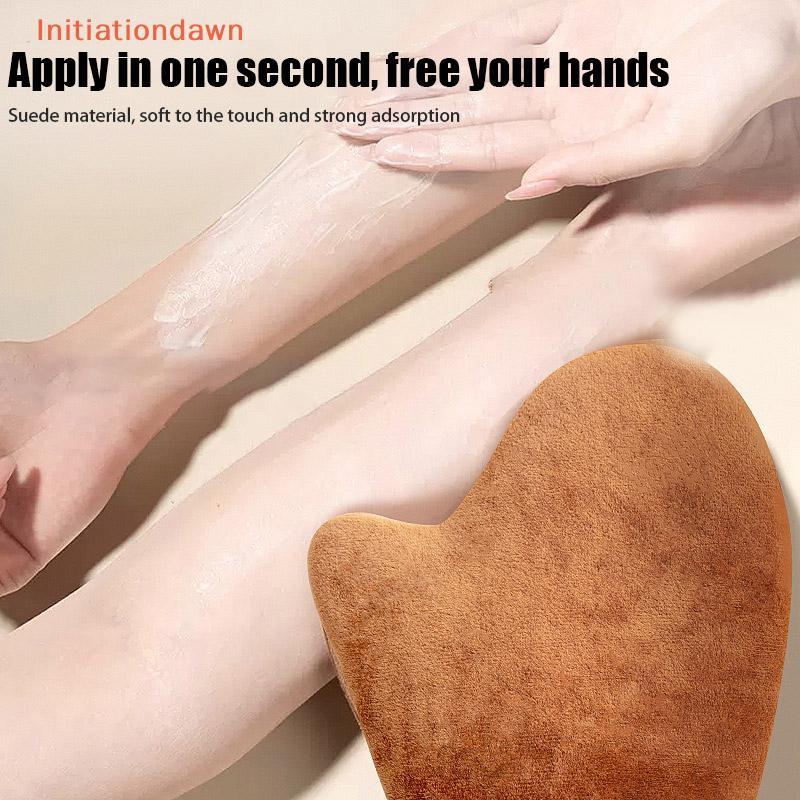 [Initiationdawn] Reusable Body Self Tan Glove Applicator Tanning Gloves ครีมโลชั่นมูสถุงมือทําความสะ