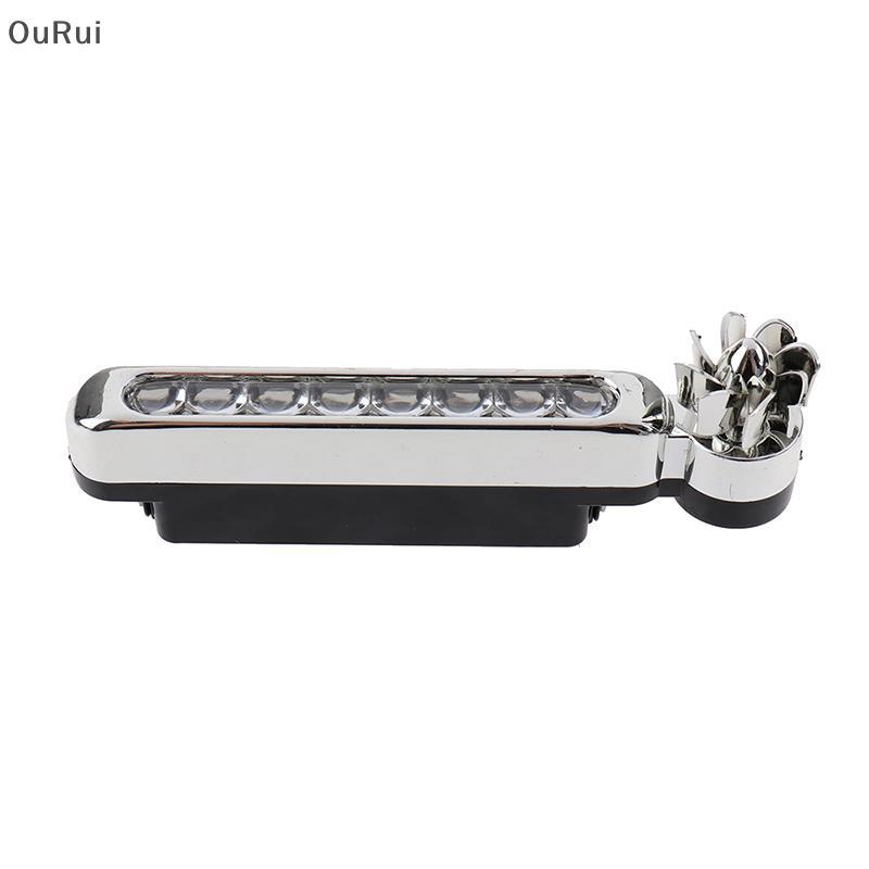 [B&C] 8 LED DRL Daylight Wind Energy ไม่จําเป็นต้องใช้ไฟภายนอกรถยนต์ไฟวิ่งกลางวัน {th}