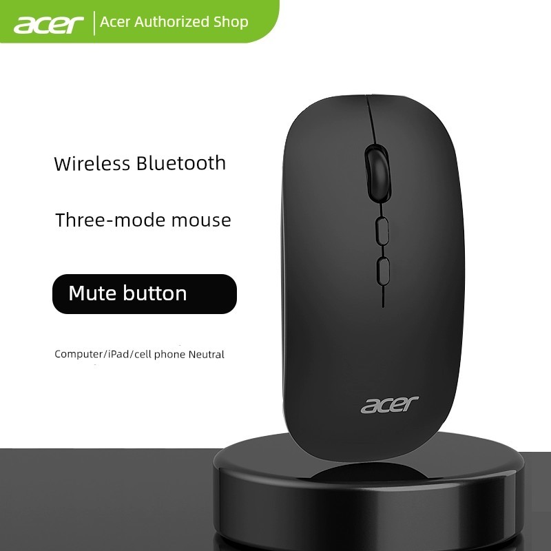 Acer เมาส์ เมาส์เกมมิ่ง Acer acer โทรศัพท์ Android แบบชาร์จไฟ Bluetooth ไร้สาย