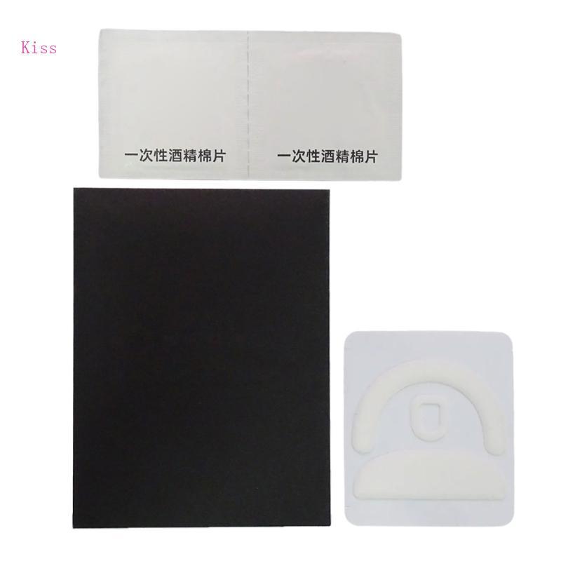 Kiss 1Set Ice Mouse Skates สําหรับ ATK A9 Plus Ultra Mouse Feet Pad Glides โค้งเท้า