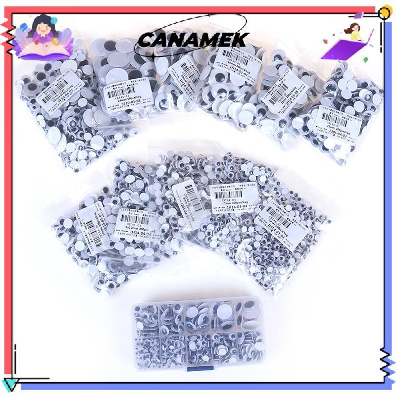 [CANAMEK] Self-กาวผสมEyesสําหรับของเล่นตุ๊กตาGogly wiggly Eyes DIYอุปกรณ์เสริมสต็อกใหม่