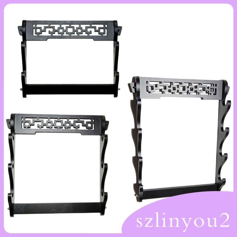 [szlinyou2] Samurai Sword Holder Wall Mount Dragon Japanese Samurai Sword Holder Stand Hanger Bracke