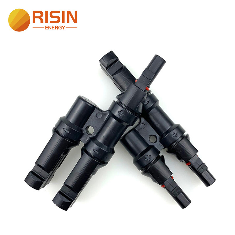 Good ผู้ผลิต 2input 1out Multic Contact MC4 T และ Y Solar สาขาเชื่อมต่อ PV Solar สาขาเชื่อมต่อ