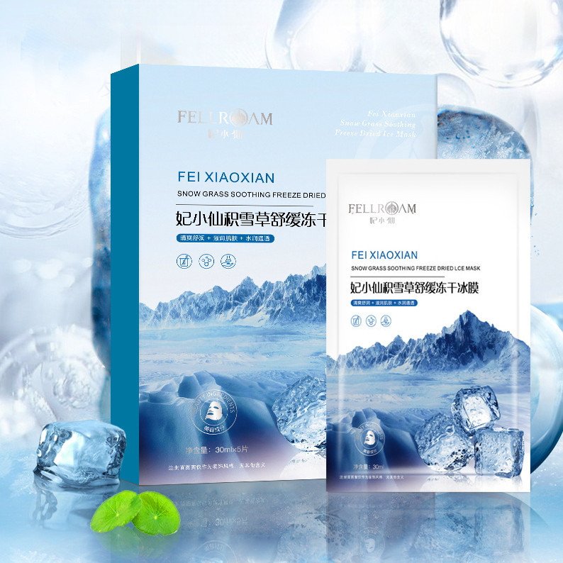 Fei Xiaoxian Centella Asiatica Moisturizing Mask After Sun Moisturizing Ice Mask Mask