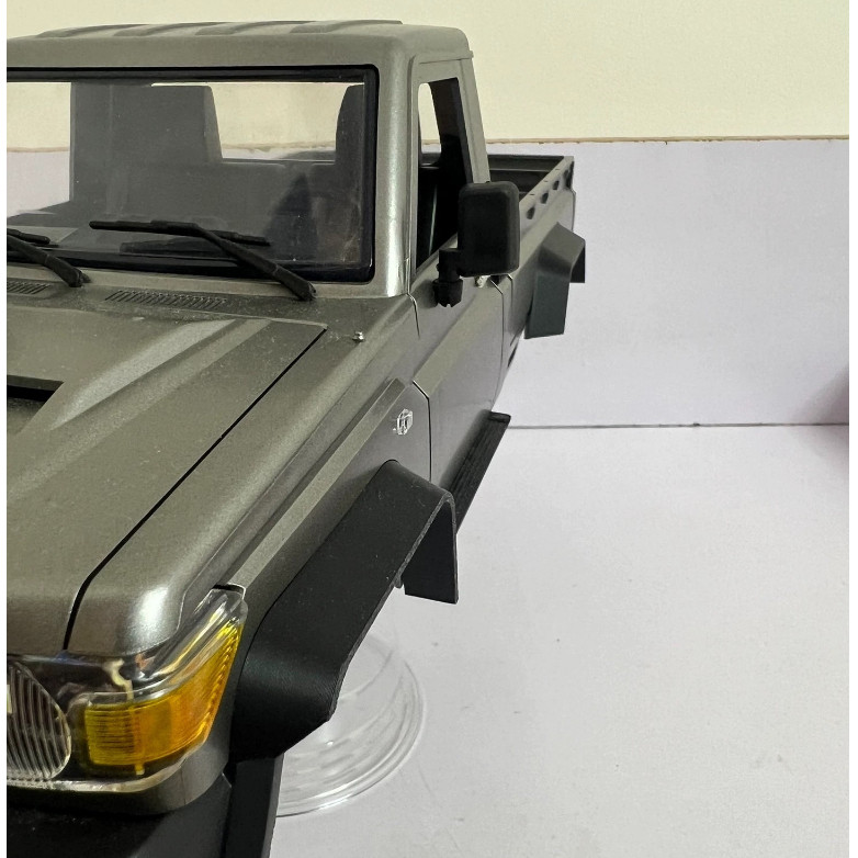 No กาวมากขึ้นZenithRC 3D พิมพ์ MN82 Widening Fender wheeel ซุ้มอะไหล่อัพเกรดสําหรับ MN รุ่น MN82 LC79 MN82S MN82 PRO ดัดแปลงอะไหล่ OP par