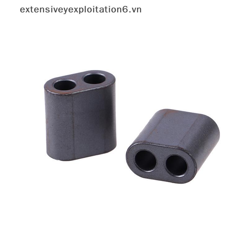 ขยาย 10 ชิ้น RF Ferrite Core Double Holes RF Magnet RF อุปกรณ์เสริม 13.5*7.5*14 มม.