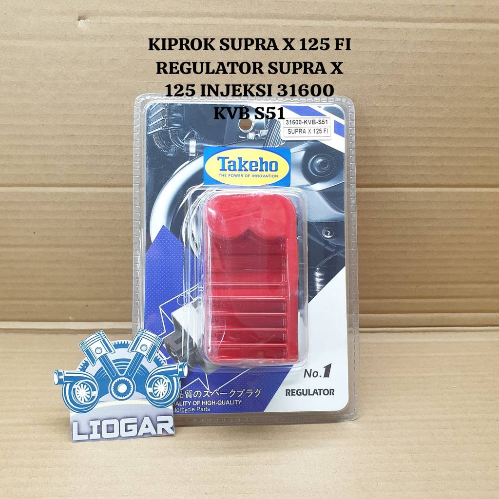 KIPROK SUPRA X 125 FI REGULATOR SUPRA X 125 INJECTION 31600 KVB S51