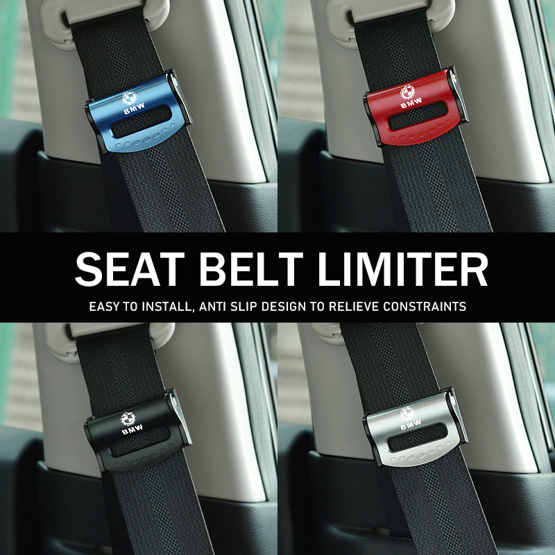 รถความปลอดภัยเข็มขัดนิรภัยหัวเข็มขัดคลิป Seatbelt Stopper Adjuster คลิปผ่อนคลายไหล่คอสายรัดรถคลิปสํา