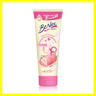 BeNice Tokyo Ichigo Tone Up Body Serum 160ml บีไนซ์ เซรั่มโทนอัพบำรุงผิวกาย.