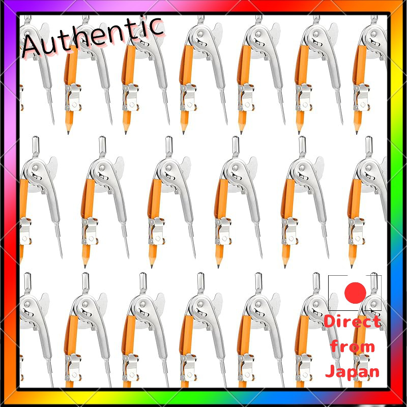 20-piece Compass Geometric Metal Compass Tool Math Compass Bulk Drawing Compass Silver Geometry Comp