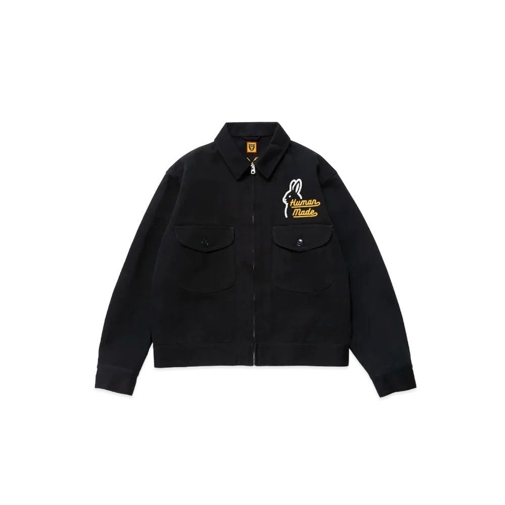 HUMAN MADE Zip-Up Work Jacket Navy Unused
