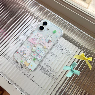 เคสไอโฟน17 13เคสใสแวววาวลายมิฟฟี่ ม้า2026 ฮิต สำหรับ IPhone 16 13 17 Air 12 11 15 14 Pro Max XR X XS 7 8 15 16 14 Plus