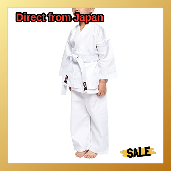 Direct From Japan Leone 1947] Unisex karate uniform [KARATE SUIT] Top and bottom set with white belt