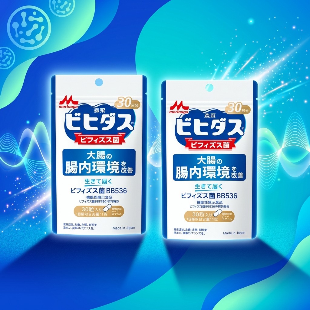 【Value Pack - Set of 2 Bags for 30 Days】 Functional Foods Bifidus Live Bifidobacterium BB536【Digesti