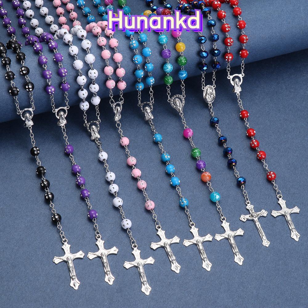 HUAN 1 PC คาทอลิกสร้อยคอผู้หญิงของขวัญหลากหลายรูปแบบ