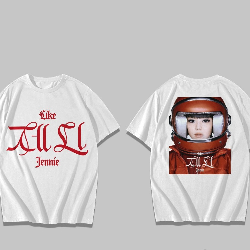 Like Jennie Color T-shirt / เสื้อยืด Jennie Blackpink / เสื้อยืดKpop