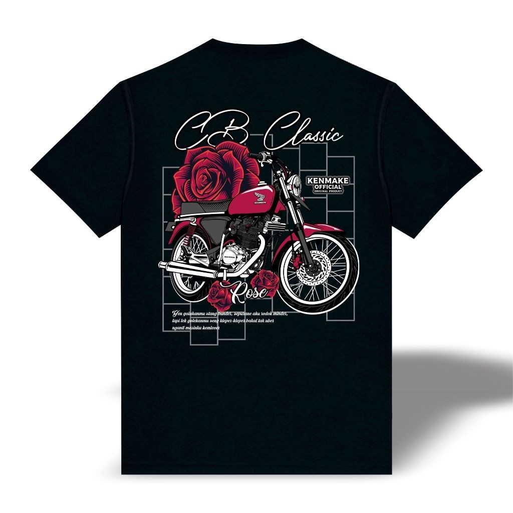 เสื้อยืด CB kenmake เสื้อยืด CB classic สําหรับผู้ชายและผู้หญิง