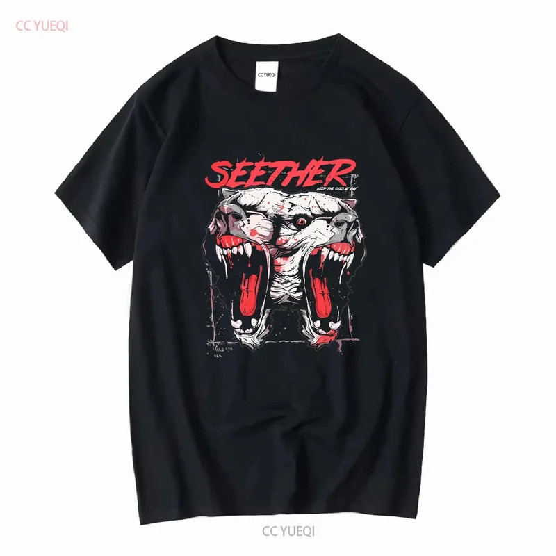 เสื้อยืด New Seether Keep The Dogs at Bay สำหรับแฟนๆ ไซส์ S ถึง 5XL รุ่น 1LU1076 สไตล์วินเทจ แบบยูนิ