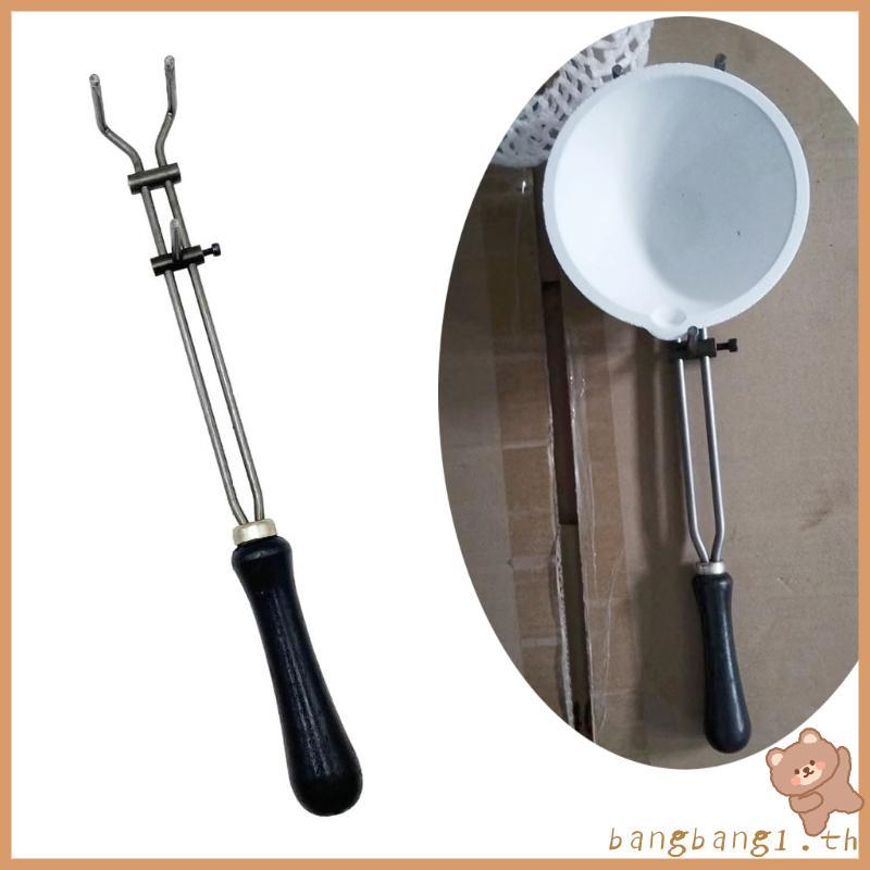 แหนบ Crucible Clamp Platinum สำหรับงานละลายเครื่องประดับโลหะและทอง