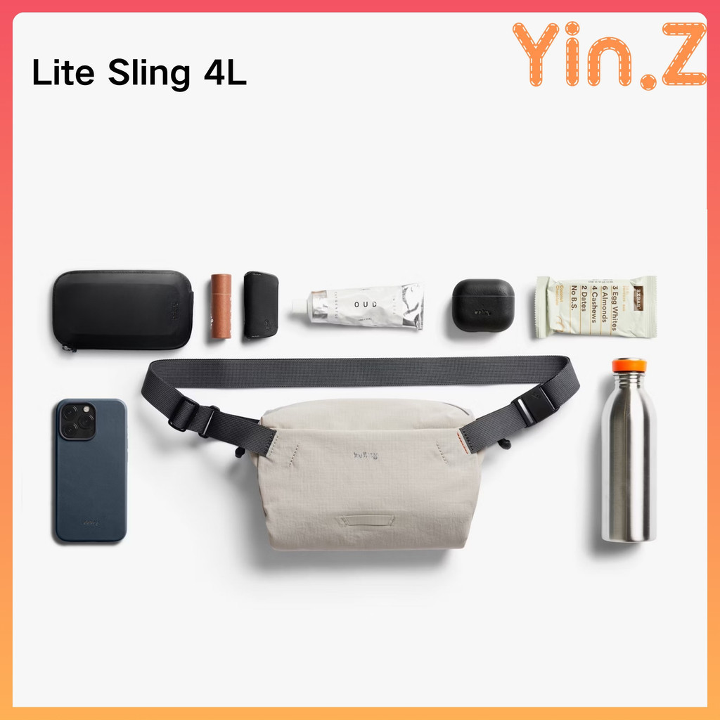 Australia Lite กระเป๋าอก Mini 4L เหมือนกับเคาน์เตอร์ น้ำหนักเบา กันน้ำ ผู้ชาย-ผู้หญิง กระเป๋าสะพายข้าง/เอว สำหรับกิจกรรมกลางแจ้ง ปั่นจักรยาน วิ่ง ท่องเที่ยวระยะสั้น