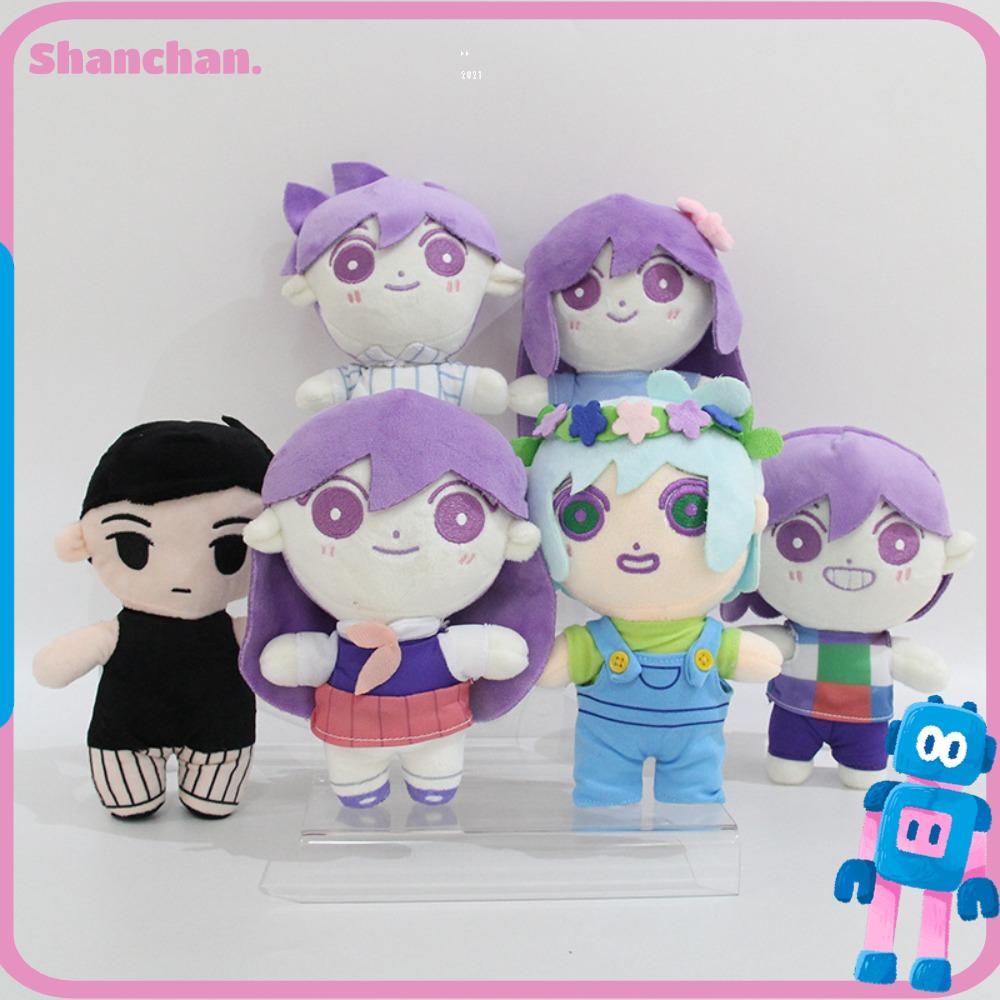 SHANCHAN คอสเพลย์ Props, Merch Omori Plush OMORI ตุ๊กตาตุ๊กตา, Sunny 20 ซม.Omori เกมที่เกี่ยวข้องตุ๊
