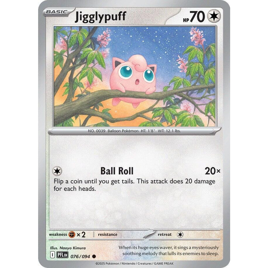 [Binder Condition] Jigglypuff 76 Pokemon Phantasmal Flames