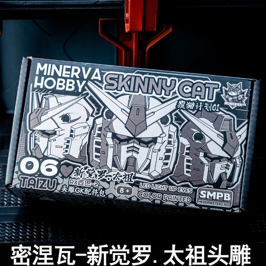 Minerva hobby HEAD 1/100 RX-78-2 TAIZU06 lumminescence ชิ้นส่วนดัดแปลง [รุ่นประกอบ]