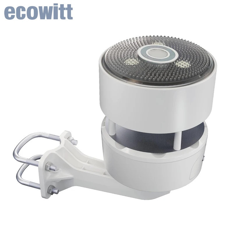 ขายร้อน ของแท้ original Ecowit WS85 3-in-1 Solar Weather Sensor, w/ Haptic Rain Gauge & Ultrasonic เ