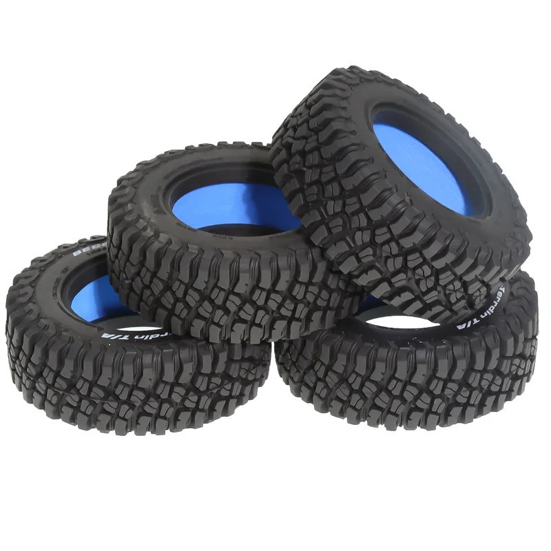 4pcs 1.9 นิ้วยาง Tyres 90x36 มม.สําหรับ 1/12 1/10 Crawler รถ MJX H12Y + AXIAL SCX10 Tamiya CC011 WLTOY Tamiya