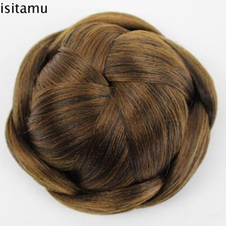 มวยผมปลอม อิซิทาฟ สไตล์เรียบง่าย คุณภาพสูง เส้นใยทนความร้อนส…