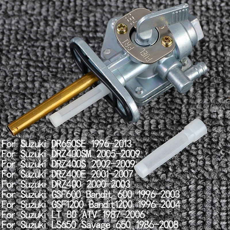 BM แก๊ส Petcock Tap วาล์วปั๊มสําหรับ Kawasaki ZRX 1200 KZ550 VN800 Vulcan 800 ZX 1100 GPZ 1100 Ninja