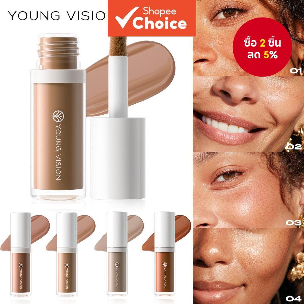 YOUNG VISION 3D Liquid Contour: รวมแปรงเกือกม้าอเนกประสงค์อเนกประสงค์สําหรับทุกวัน/สง่างามแต่งหน้า Choice ต่ออายุฤดูใบไม้ผลิอย่างเป็นทางการ 5ml