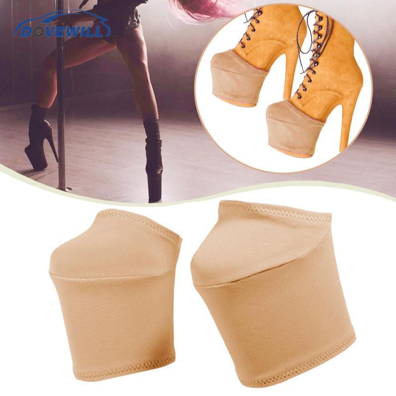 [Dovewill] 2x Stripper Pole Dance Shoe Protectors ผ้ายืดหยุ่น Anti Slip Grip Sleeves