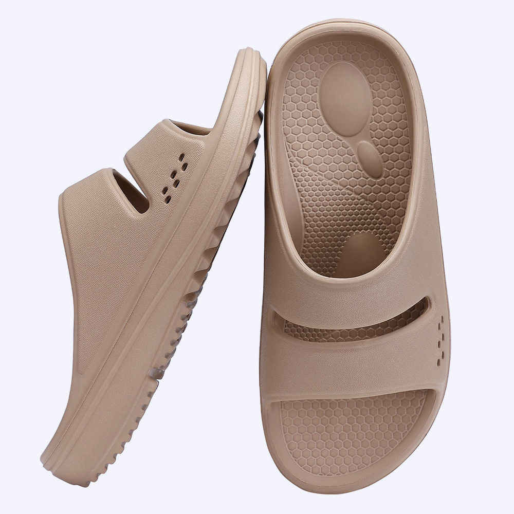 Bebealy Orthopedic Slippers With Arch Support Outdoor Men Slippers Soft Antiskid Home Slippers Indoo