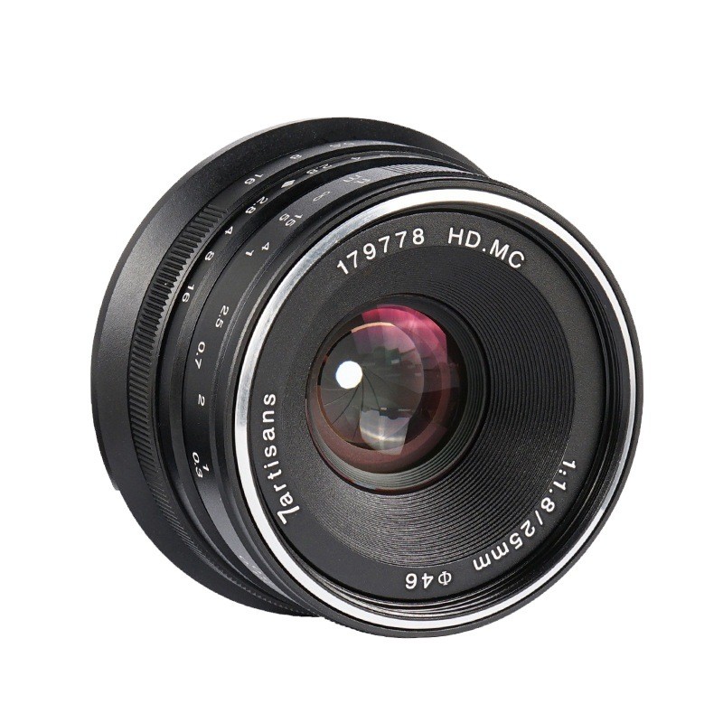 /7artisan Micro Single Lens 25mm f1.8 25-1.8 เหมาะสําหรับ EOSM m43 FX E Port