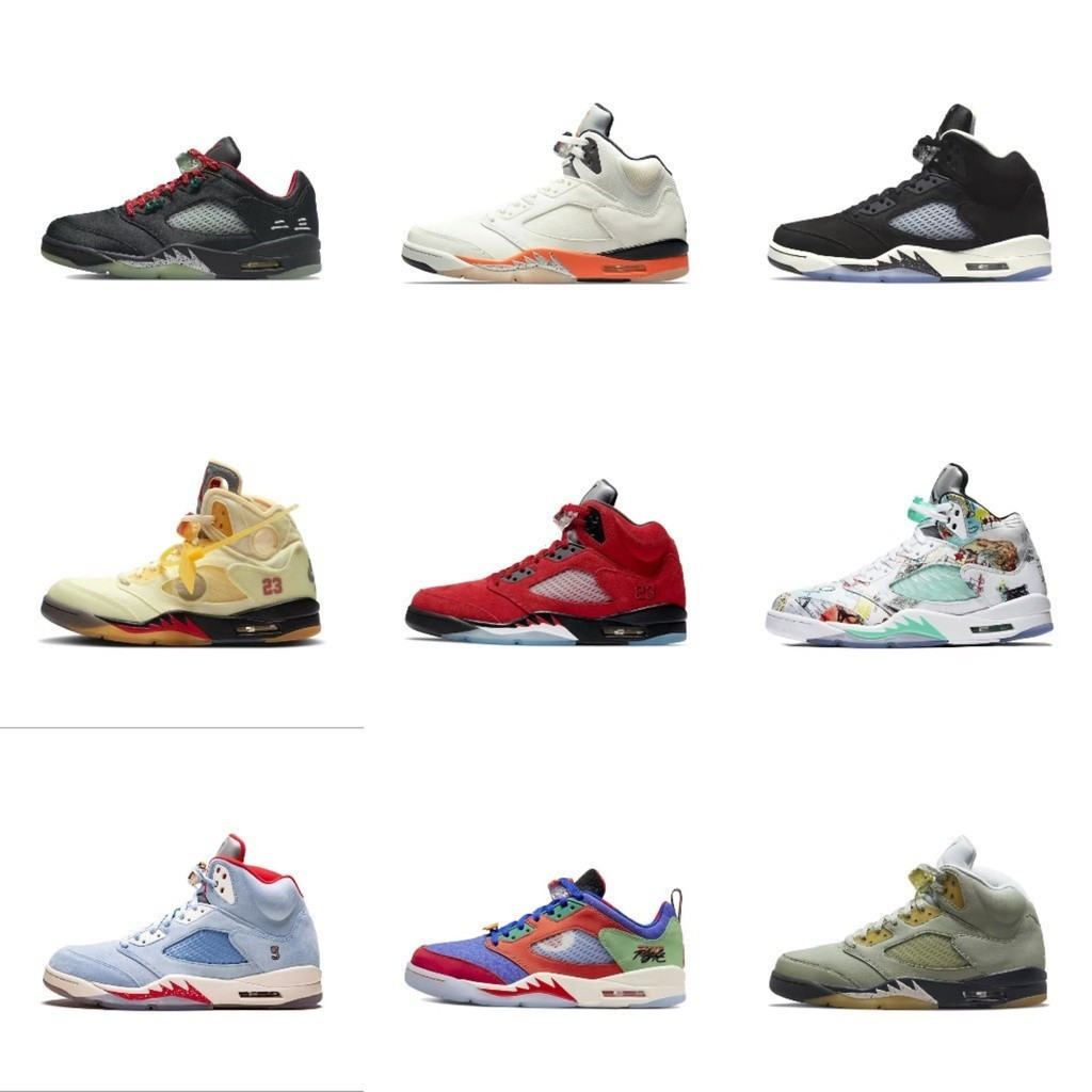 รองเท้าบาสเก็ตบอล Jordan 5 แบบคลาสสิก