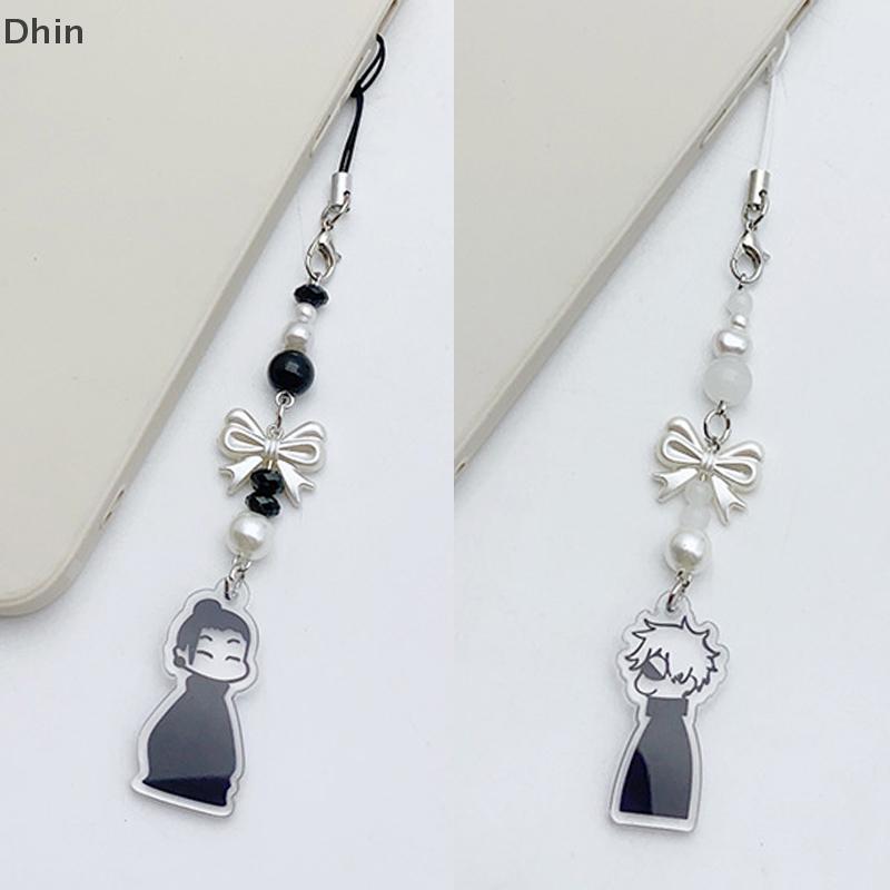 [Dhin] อะนิเมะ Jujutsu พวงกุญแจคอสเพลย์ Geto Suguru Satoru Gojo จับคู่ JJK โทรศัพท์ Charm อุปกรณ์เสร