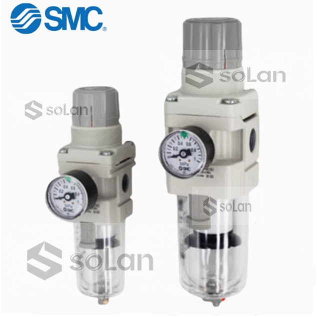 SMC กรองอากาศ AW40-03C-03BC-03CG-03CE-03BCG-03BCE-04H-04B-04G-04BG-04E-04BE-04D-BA วาล์วลดแรงดัน