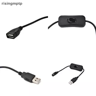 Risingmptp] สาย USB พร้อมตัวควบคุมพลังงานสวิตช์สําหรับ Raspberry Pi Arduino USB On Off Toggle ใหม่