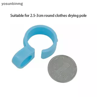Yosunbinmg] 10pcs ในครัวเรือน windproof แขวนตะขอพลาสติก Windproof Fixed Bule Home Storage เครื่องมือเสื้อผ้าหมุดใหม่