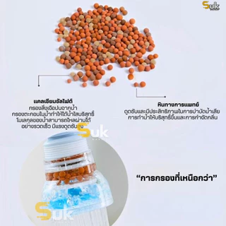 หัวต่อก๊อกน้ำหมุนได้360°(หินกรองทางการแพทย์ใบพัดน้ำ)กันน้ำกระเด็น หัวกรองน้ำ ก๊อกกรองน้ำ ที่กรองน้ำ