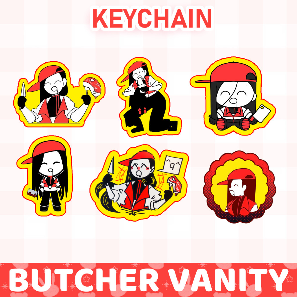 Ganci / Gantungan Kunci Akrik BUCHER VANITY